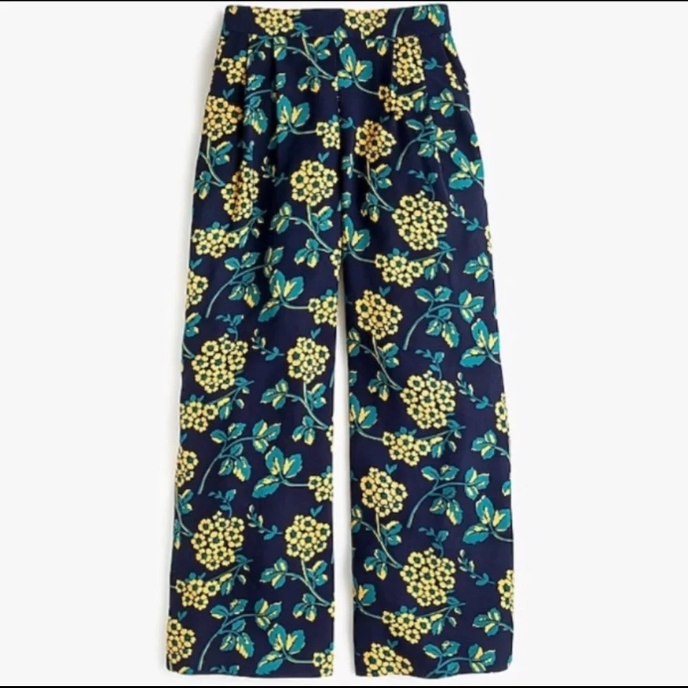 J. Crew Floral Easy Pant  NWT